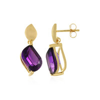 Pendientes en plata con Amatista