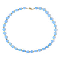 Collar en plata con Cuarzo agua