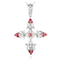 Collar en plata con Turmalina rosa (Dallas Prince Designs)