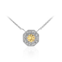 Collar en plata con Citrino
