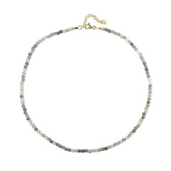 Collar en plata con Zircón fantasía