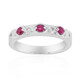 Anillo en plata con Rubí de Birmania (Pallanova)