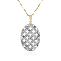 Collar en plata con Diamante I3 (I)