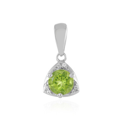 Colgante en plata con Peridoto