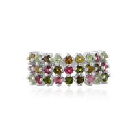 Anillo en plata con Turmalina