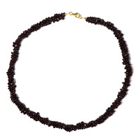 Collar en plata con Granate de Mozambique