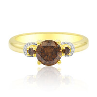 Anillo en oro con Diamante cognac Argyle SI1 (Mark Tremonti)