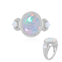Anillo en plata con Ópalo de Welo