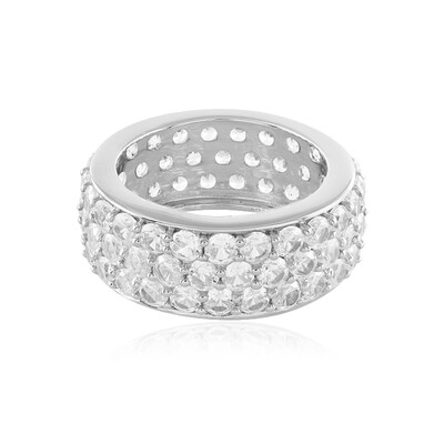 Anillo en plata con Zircón (de Melo)