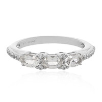 Anillo en plata con Danburita