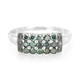 Anillo en plata con Diamante fantasía