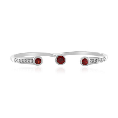 Anillo en plata con Rubí de Tanzania (de Melo)