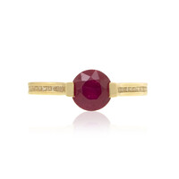 Anillo en oro con Rubí de Madagascar (de Melo)