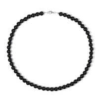Collar en plata con Ónix negro