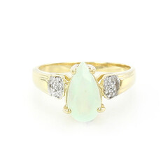 Anillo en plata con Ópalo Paraíba