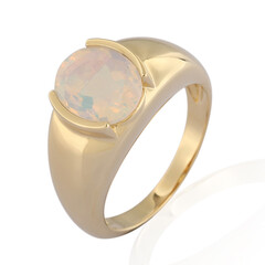 Anillo en plata con Ópalo de Welo (de Melo)