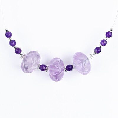 Collar con Amatista