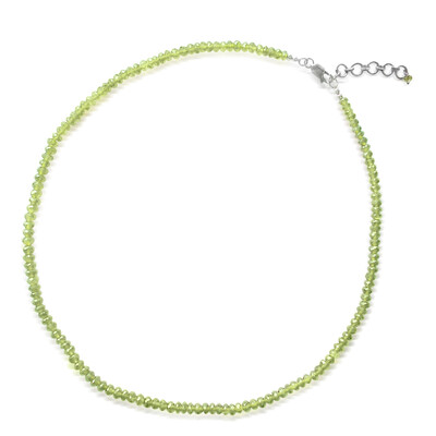 Collar en plata con Peridoto