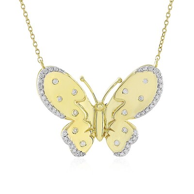 Collar en oro con Diamante limpio a lupa F (LUCENT DIAMONDS)
