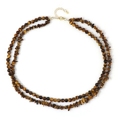 Collar en plata con Ojo de tigre