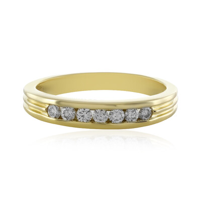 Anillo en oro con Diamante limpio a lupa F (LUCENT DIAMONDS)