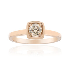 Anillo en oro con Diamante rosa de Francia de Argyle VS1