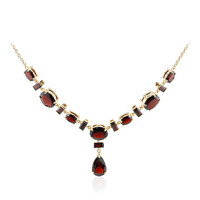 Collar en plata con Granate