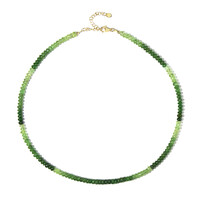 Collar en plata con Tsavorita de Tanzania