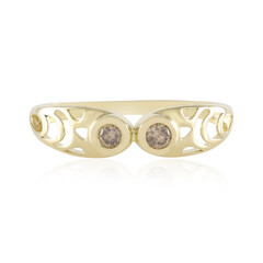 Anillo en oro con Diamante champán I2 (Ornaments by de Melo)