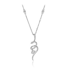 Collar en oro con Diamante I1 (H)  (CIRARI)