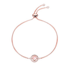 Brazalete en plata con Nácar