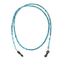 Accesorio en plata con Apatita azul neón