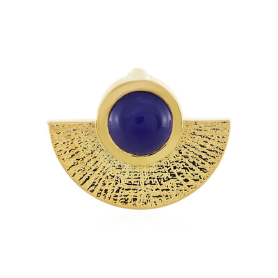 Colgante en plata con Calcedonia azul (MONOSONO COLLECTION)