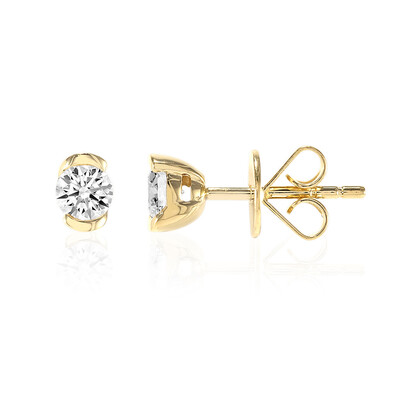 Pendientes en oro con Diamante VS1 (F) (adamantes [!])