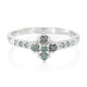 Anillo en plata con Diamante fantasía