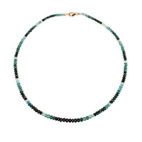 Collar en oro con Indicolita