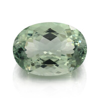 Piedra preciosa con Amatista verde de Santa Lucía