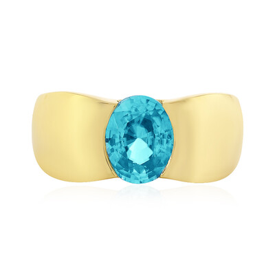 Anillo en plata con Zircón de Ratanak Kirí