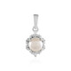 Colgante en plata con Perla blanca Freshwater