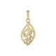 Colgante en plata con Diamante I2 (I)