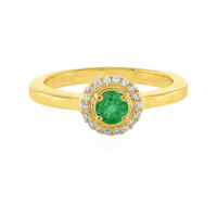 Anillo en plata con Esmeralda de Colombia