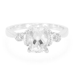 Anillo en plata con Goshenita