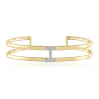 Brazalete en plata con Diamante I3 (J)