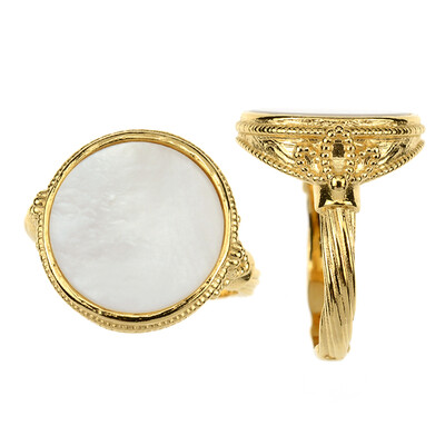 Anillo en plata con Nácar (dagen)