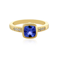Anillo en plata con Tanzanita