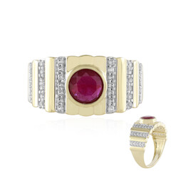 Anillo en oro con Rubí de Madagascar (de Melo)