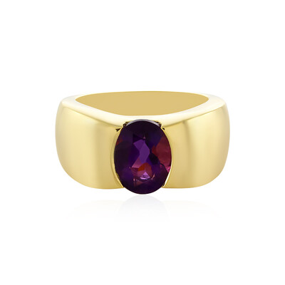 Anillo en plata con Amatista de Siberia