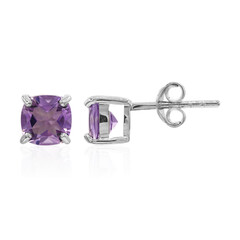 Pendientes en plata con Amatista