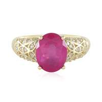 Anillo en oro con Zafiro rosado (de Melo)