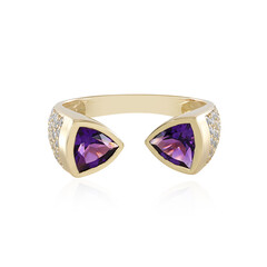 Anillo en oro con Amatista de Siberia (de Melo)